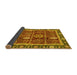 Sideview of Oriental Yellow Traditional Rug, abs3107yw