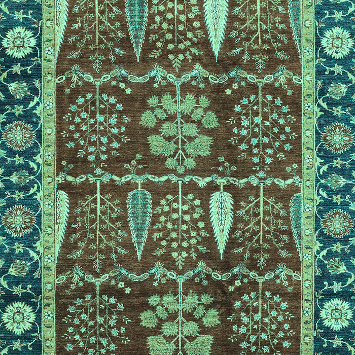Oriental Turquoise Traditional Rug, abs3107turq