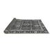 Sideview of Oriental Gray Traditional Rug, abs3107gry