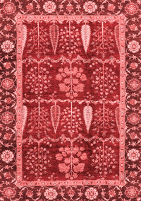 Oriental Red Traditional Rug, abs3107red