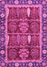 Machine Washable Oriental Pink Traditional Rug, wshabs3107pnk