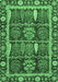 Oriental Emerald Green Traditional Rug, abs3107emgrn