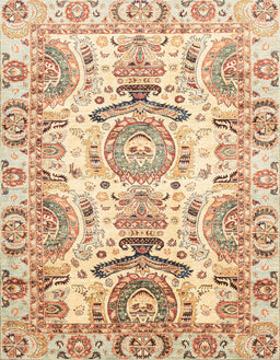 Abstract Chocolate Brown Modern Rug, abs3108