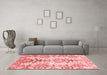 Modern Red Washable Rugs