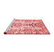 Modern Red Washable Rugs