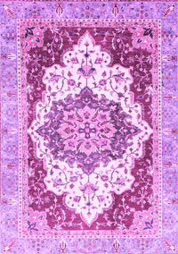 Abstract Purple Modern Rug, abs3109pur