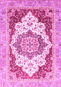 Abstract Pink Modern Rug, abs3109pnk