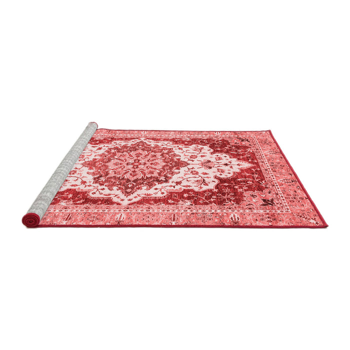 Modern Red Washable Rugs