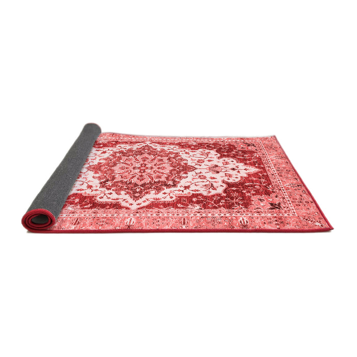 Abstract Red Modern Area Rugs