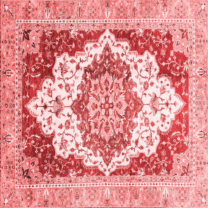 Abstract Red Modern Rug, abs3109red