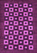 Machine Washable Checkered Purple Modern Area Rugs, wshabs310pur