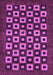 Checkered Purple Modern Rug, abs310pur