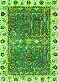 Oriental Green Traditional Rug, abs3110grn