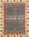 Machine Washable Abstract Brown Sugar Brown Rug, wshabs3110