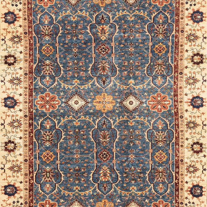 Machine Washable Abstract Brown Sugar Brown Rug, wshabs3110