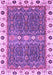 Oriental Purple Traditional Rug, abs3110pur