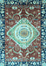 Machine Washable Persian Light Blue Traditional Rug, wshabs3111lblu