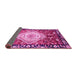 Sideview of Persian Pink Traditional Rug, abs3111pnk