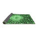 Sideview of Persian Emerald Green Traditional Rug, abs3111emgrn