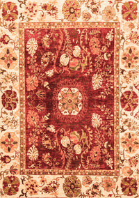 Oriental Orange Traditional Rug, abs3112org