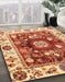 Machine Washable Abstract Red Rug in a Family Room, wshabs3112