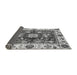 Sideview of Oriental Gray Traditional Rug, abs3112gry