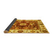 Sideview of Oriental Yellow Traditional Rug, abs3112yw