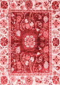 Oriental Red Traditional Rug, abs3112red