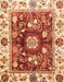 Abstract Red Oriental Rug, abs3112