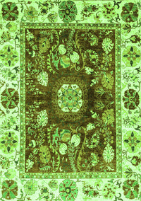 Oriental Green Traditional Rug, abs3112grn