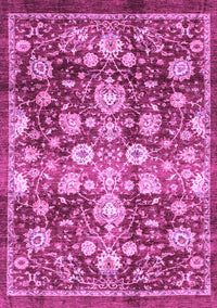 Oriental Purple Traditional Rug, abs3113pur