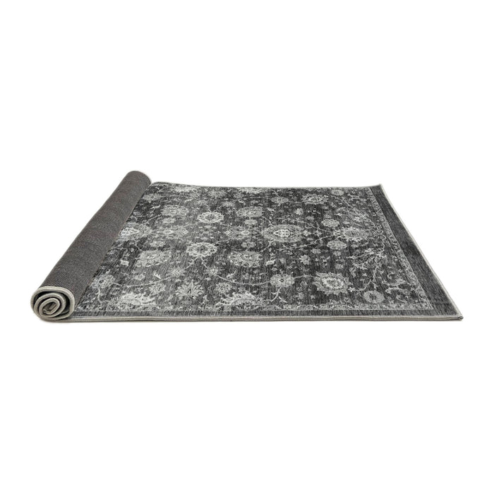 Sideview of Oriental Gray Traditional Rug, abs3113gry
