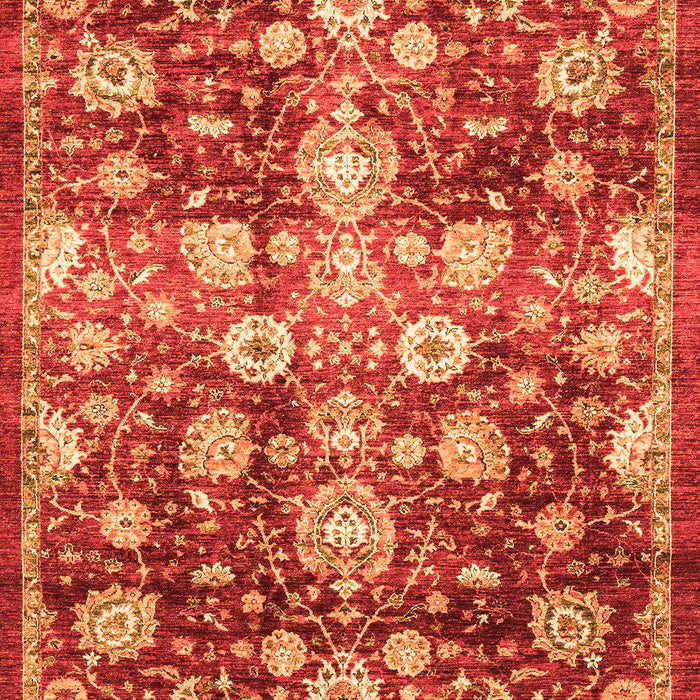 Oriental Orange Traditional Rug, abs3113org