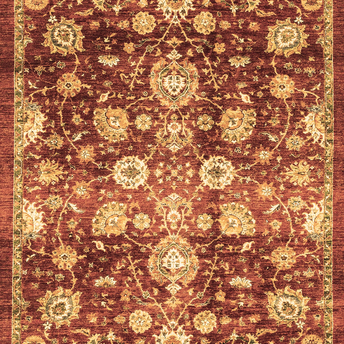 Oriental Brown Traditional Rug, abs3113brn