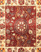 Abstract Red Oriental Rug, abs3114