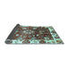 Sideview of Oriental Light Blue Traditional Rug, abs3114lblu