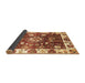 Sideview of Oriental Brown Traditional Rug, abs3114brn