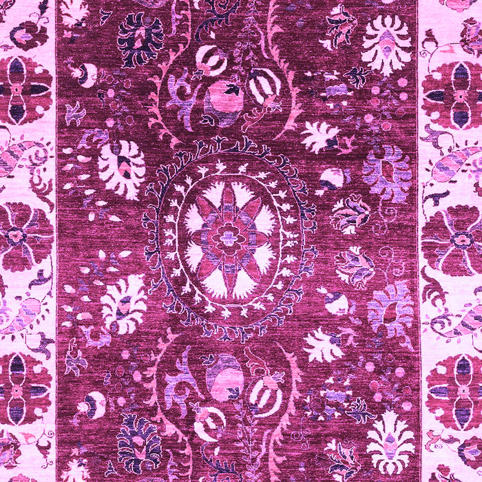 Machine Washable Oriental Purple Traditional Area Rugs, wshabs3114pur
