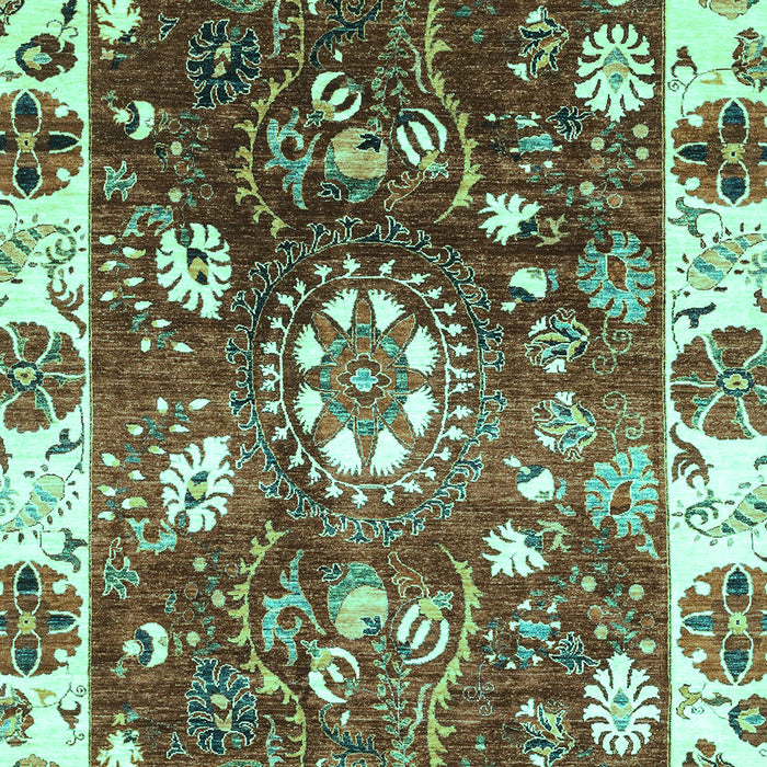 Oriental Turquoise Traditional Rug, abs3114turq