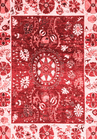 Oriental Red Traditional Rug, abs3114red