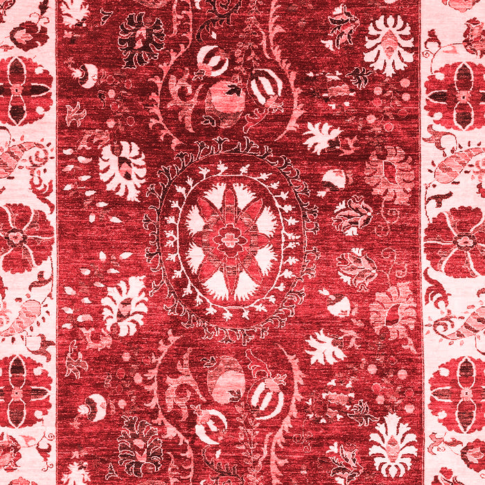 Oriental Red Traditional Area Rugs