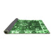 Sideview of Oriental Emerald Green Traditional Rug, abs3114emgrn