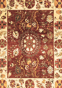 Oriental Brown Traditional Rug, abs3114brn