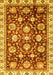 Oriental Yellow Traditional Rug, abs3115yw