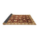 Sideview of Oriental Brown Traditional Rug, abs3115brn