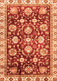 Oriental Orange Traditional Rug, abs3115org