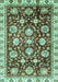 Oriental Turquoise Traditional Rug, abs3115turq