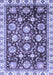 Machine Washable Oriental Blue Traditional Rug, wshabs3115blu