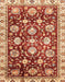 Abstract Red Oriental Rug, abs3115