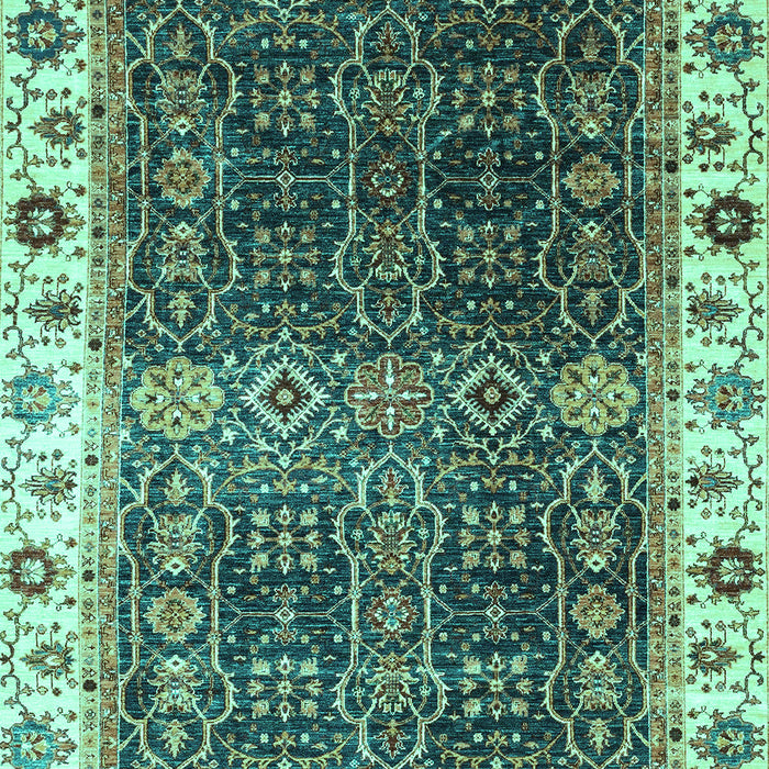 Abstract Turquoise Modern Rug, abs3116turq
